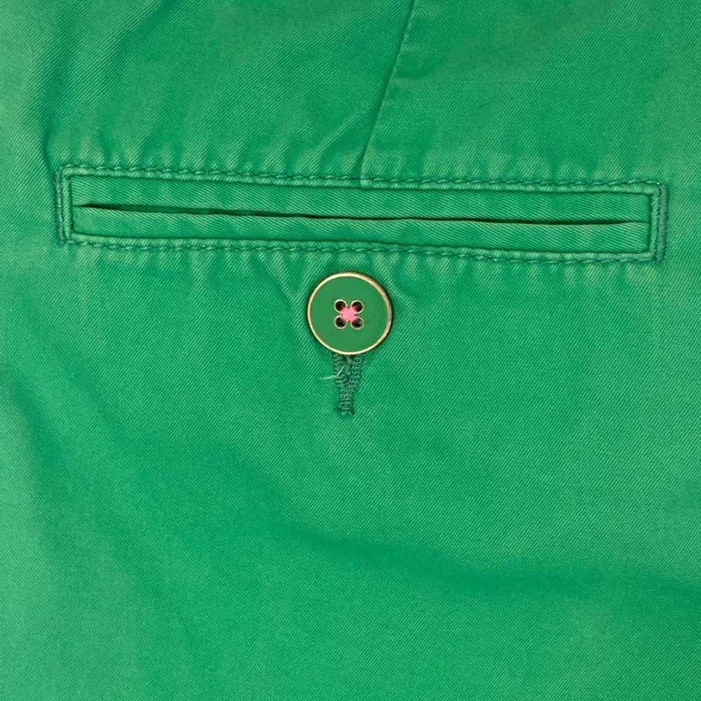 Lilly Pulitzer Green Shorts SZ 0 - Picture 4 of 8